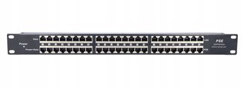 PoE Injector 24x100Mb/s RJ45 ObudowaRack Extralink - EXTRALINK