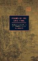 Poems Of The Late T'ang - Graham A. C.