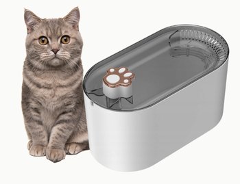 Poidełko automatyczne dla kota psa biała miska na wodę fontanna 3L - JDS