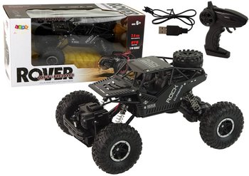 Pojazd Rc Rover 1:16 Auto Czarne Zdalnie Sterowane Na Pilot - Lean Toys