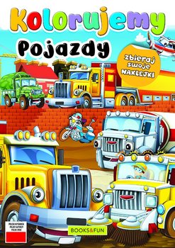 Pojazdy. Kolorujemy - Opracowanie zbiorowe