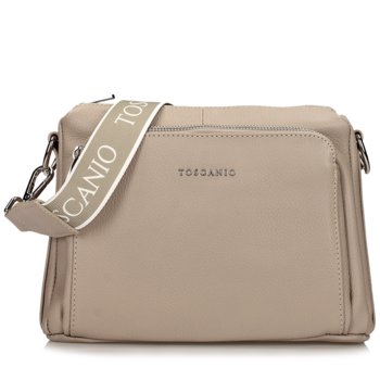 Pojemna listonoszka na wyjątkowym pasku E16 - Toscanio