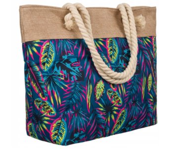 Pojemna shopperka damska z wytrzymałego poliestru - Inna marka