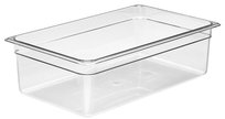 Pojemnik Camwear GN 1/1 z poliwęglanu, Cambro, GN 1/1, 19,5L, transparentny, 325x530x(H)150mm CAMBRO