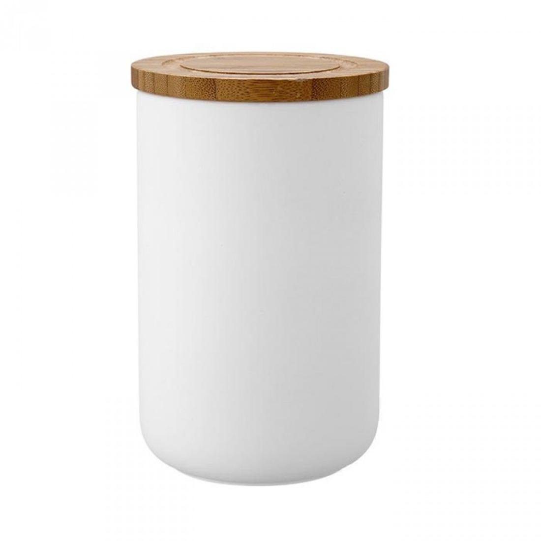 Zdjęcia - Pojemnik na żywność Pojemnik Ceramiczny LADELLE Stak Soft Matt, biały, 10x17 cm
