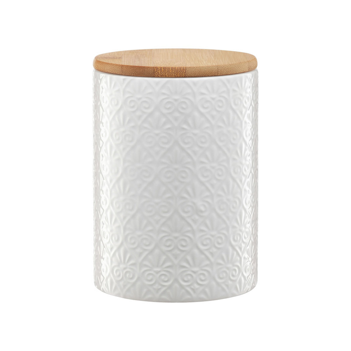 Zdjęcia - Pojemnik na żywność Ambition Pojemnik ceramiczny Tuvo mozaika z bambusową pokrywką 1110 ml 