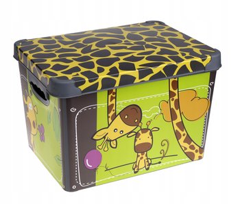 Pojemnik Do Przechowywania Style, 17 L, Wz. Giraffe* - ravi