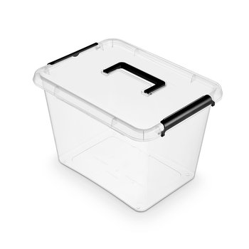 Pojemnik do przechowywania z rączką ORPLAST Simple Box, 19 l - ORPLAST