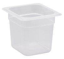 Pojemnik GN 1/6 z przezroczystego polipropylenu, Cambro, GN 1/6, 2,2L, transparentny, 162x176x(H)150mm