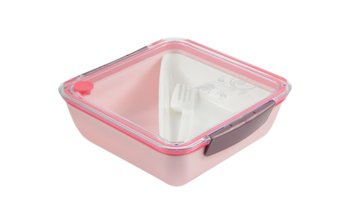 Pojemnik - lunchbox ZESTFORLIFE, różowy, 1,2 l - ZEST FOR LIFE