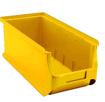 Pojemnik magazynowy żółty nr 3L - 320x150x125 mm - Allit AG Kunststofftechnik