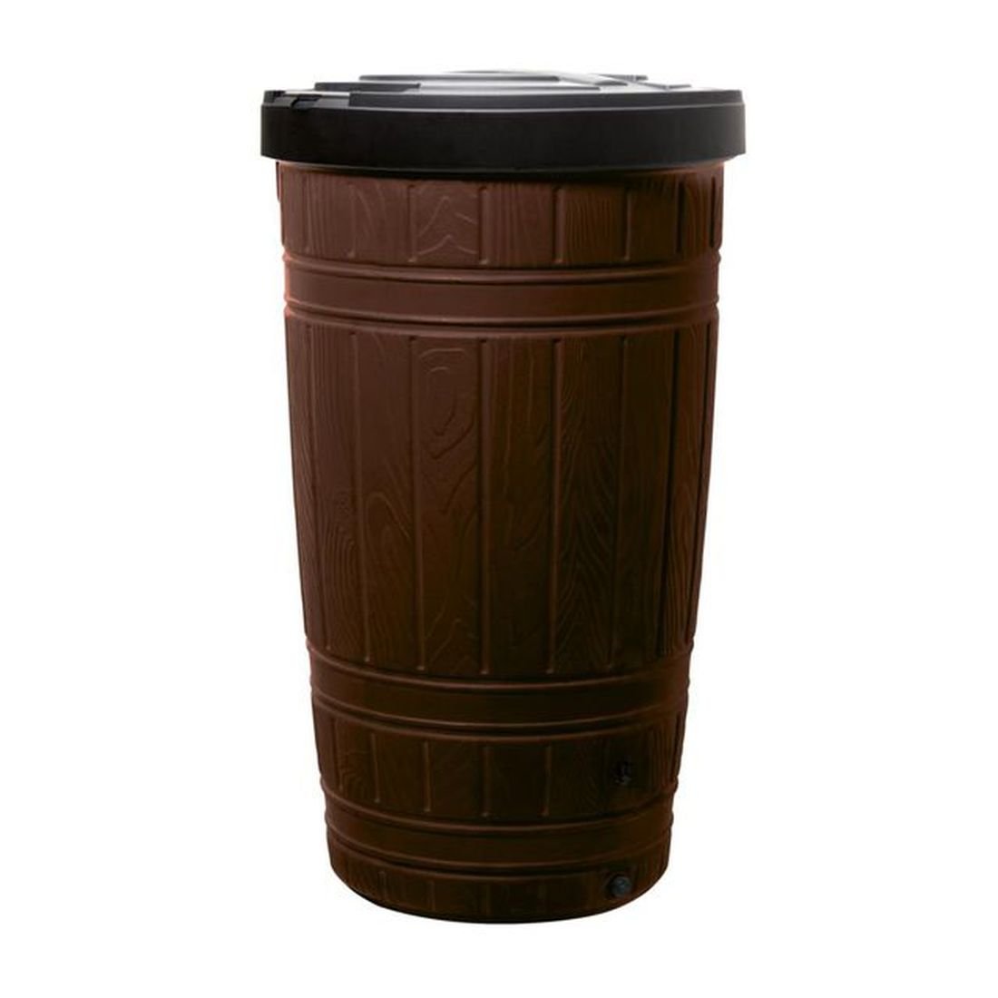 Pojemnik na deszczówkę PROSPERPLAST Woodcan, brązowy, 265 l
