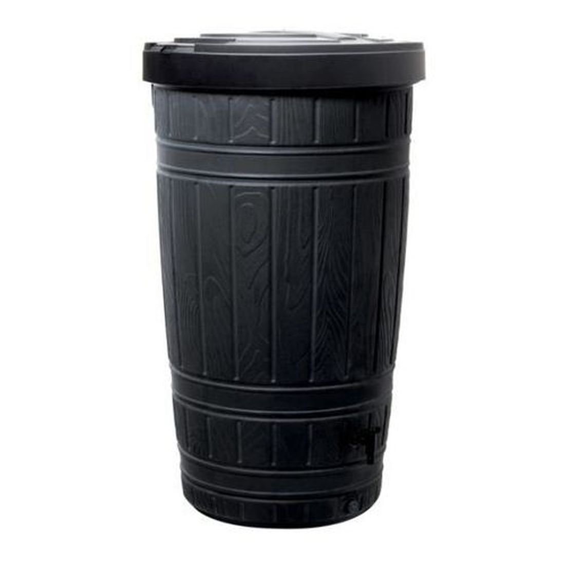 Pojemnik na deszczówkę PROSPERPLAST Woodcan, czarny, 265 l