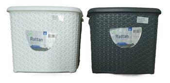 pojemnik na detergenty plecionka  | HOB081081 - Chomik