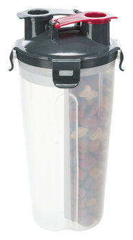 Pojemnik na karmę i wodę, plastik, o11 × 23 cm, 2 x 0,35 l - Trixie