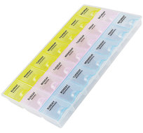 POJEMNIK na LEKI Organizer na suplementy diety 7 dni AG424A 