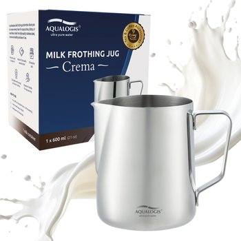 Pojemnik na mleko do ekspresu ze stali nierdzewnej 350ml - Aqualogis