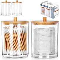 Pojemnik na patyczki i płatki kosmetyczne 2 szt.