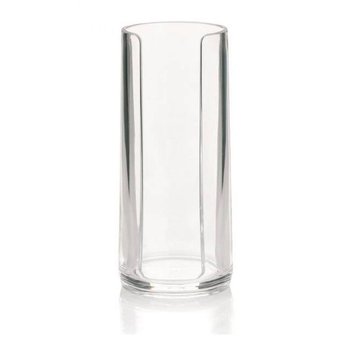 Pojemnik na płatki kosmetyczne KELA Clear, 17x7,5 cm - Kela