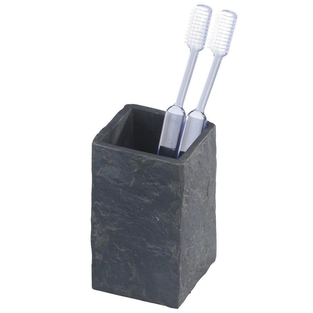 Pojemnik na szczoteczki do zębów WENKO Slate Rock, szary 6x11 cm