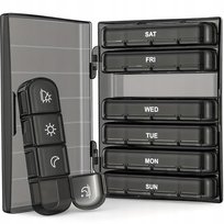 Pojemnik Na Tabletki Organizer Na Leki Kasetka Poranek-Dzień-Wieczór-Noc Inna marka