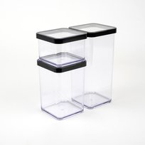 Pojemnik na żywność - 1L + 0.5L + 1.5L ZESTAW
