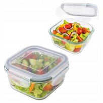 Pojemnik na żywność szklany Altom Design kwadratowy Fresh 300 ml Altom Design