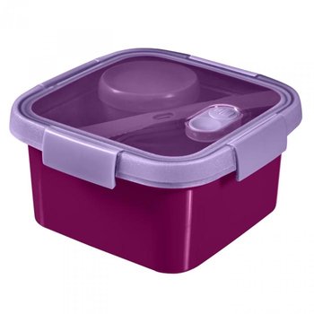 Pojemnik na żywność To Go Lunch Kit kwadratowy 1,1 l fioletowy CURVER - Curver