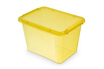 Pojemnik ORPLAST SimpleStore ColorBox, 19 l, żółty.