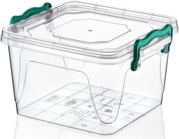 Pojemnik plastikowy kwadratowy 2,4L MULTIBOX - Chomik