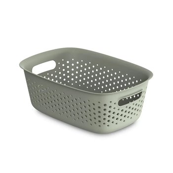 POJEMNIK PLASTIKOWY MAŁY UNIWERSALNY DO DOMU MOXOM OPENSTORE 3,5 L ZIELONY - Moxom