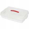 Pojemnik plastikowy na ciasto 29,5 x 45 cm biały CURVER - Curver