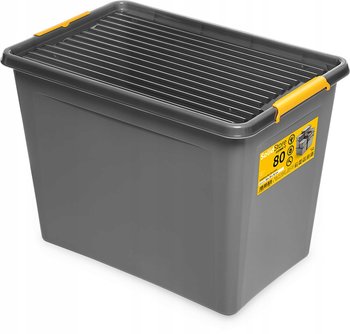Pojemnik plastikowy pudło organizer pokrywa 80l - ORPLAST
