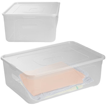 Pojemnik Pudło Plastikowe Pojemniki Z Pokrywą Multibox 39X26X20,5 Cm, 20 L - Inny producent