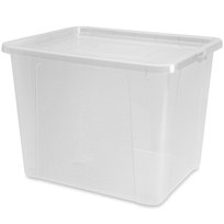 Pojemnik Pudło Plastikowe Pojemniki Z Pokrywą Multibox 40X33X30 Cm, 30 L