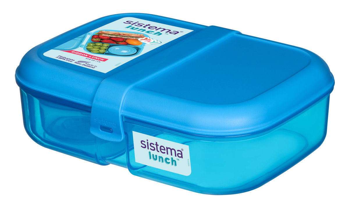 Zdjęcia - Pojemnik na żywność Sistema Pojemnik 'Ribbon Lunch Lunch '  o poj. 1.1L z serii Lunch 