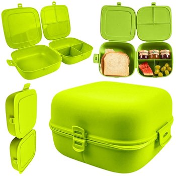 Pojemnik śniadaniowy lunchbox dzielony pudełko duży XL - Vilde