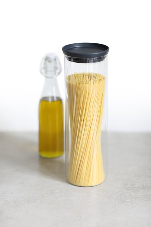 Pojemnik szklany BRABANTIA, szary, 1,9 l