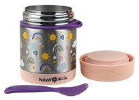 Pojemnik Termos Obiadowy Na Zupę Żywność Lunch Box Stalowy 350 Ml NAVA