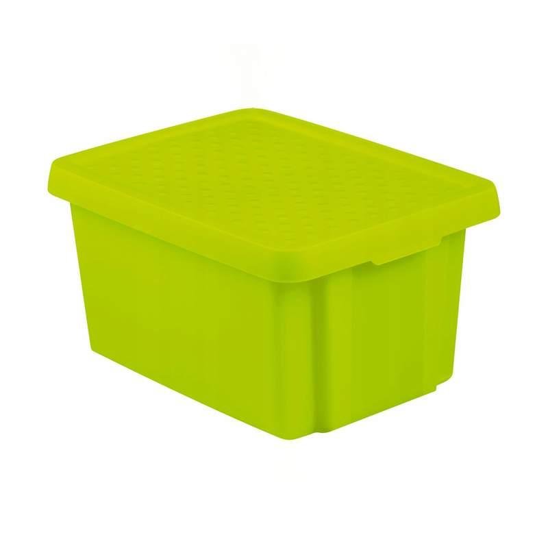Pojemnik z przykrywką Essentials 45 L zielony CURVER