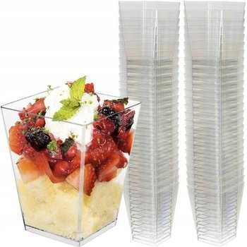 Pojemniki Na Desery Pucharki Do Deserów Pojemniczki Na Deserki 200ml 50szt - Inna marka
