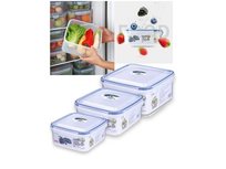 Pojemniki plastikowe na żywność 3w1