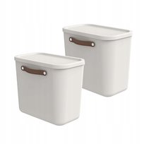 POJEMNIKI Z POKRYWKĄ I UCHWYTAMI MALOJA 2 x 25 L