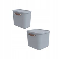 POJEMNIKI Z POKRYWKĄ I UCHWYTAMI MALOJA 25 i 40 L - ZESTAW