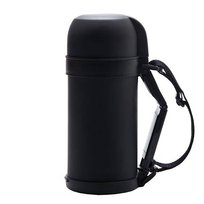 Pojemny termos UPOMINKARNIA Picnic Amigo 1200 ml Czarny UPOMINKARNIA