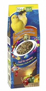 Pokarm dla kanarków NESTOR, papryka, owoce, marchew, 700 ml. - Nestor