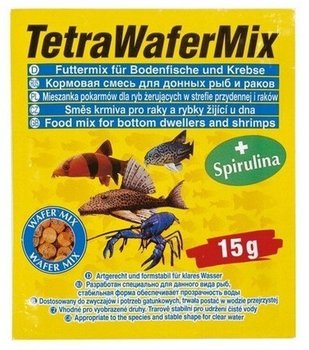 Pokarm dla rybek TETRA Wafer Mix, saszetka, 15 g. - Tetra