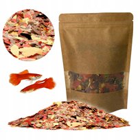 POKARM DLA RYBEK W AKWARIUM PODSTAWOWY EKO OPAKOWANIE GUPIK MOLINEZJA 500ML