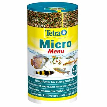 Pokarm w formie tonących granulek TETRA Micro Menu, 100 ml - Tetra