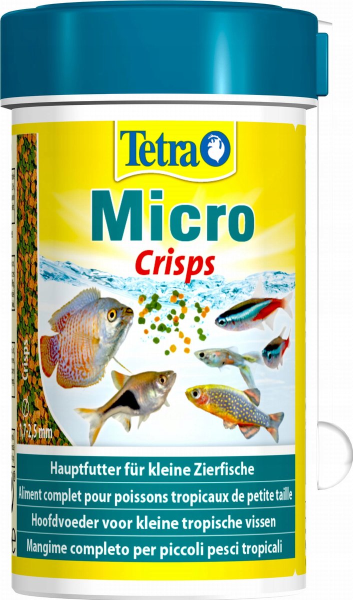 brak  danych Pokarm Wybarwiający dla Małych Rybek Tetra Micro CRISP 100ml